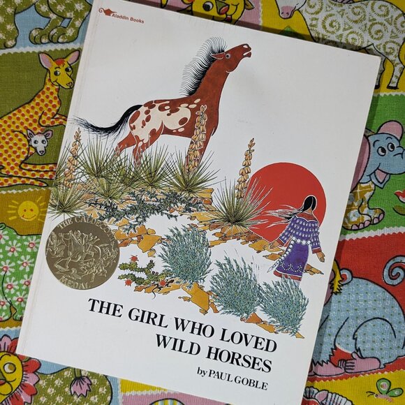 The Girl Who Loved Wild Horses | Vintage Children's Book - Picture 1 of 10